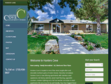 Tablet Screenshot of hunterscoveapartments.com